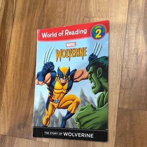 Marvel Wolverine Level 2 kids Reading Book